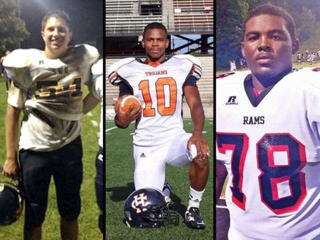 Tom Cutinella, Demario Harris, and Isaiah Langston all passed away last week while playing football